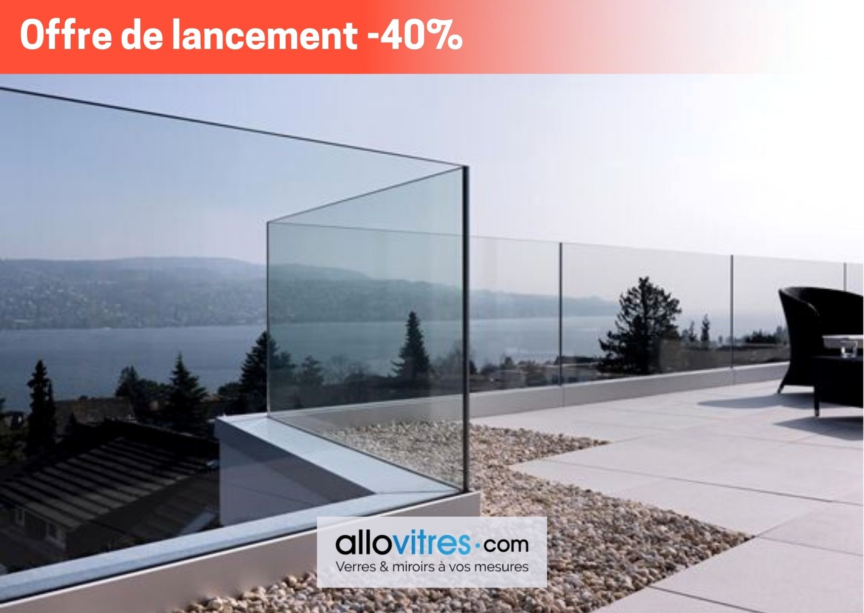 Vente de Garde-Corps Terrasse sur Mesure