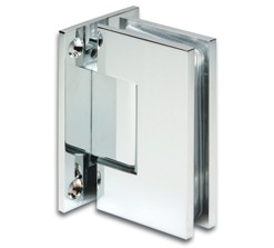 CHARNIÈRE BILBAO POUR PAROI DE DOUCHE 90° MUR / VERRE MONTAGE BILATERAL (BO5218010)