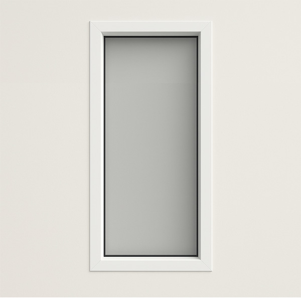 Chassis Fixe PVC - pose en tunnel ou feuillure