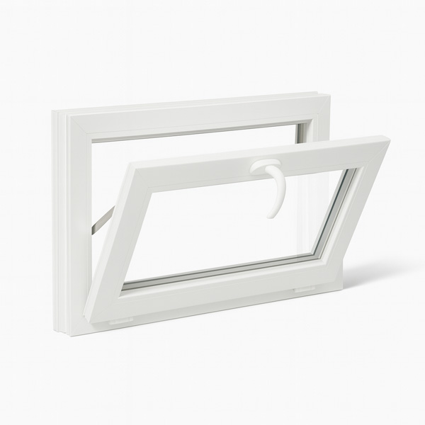 Fenêtre à soufflet PVC - pose en tunnel ou feuillure