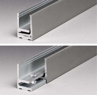 Logli Profix2130 - 3m - Profil alu U à clip