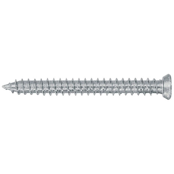 Vis béton de montage de chassis vitrés 7.5x102 mm - boite de 100